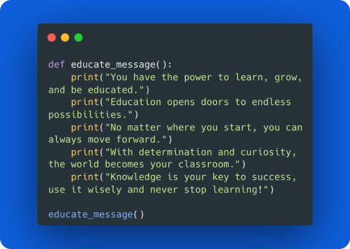 Line of text in the programming language python